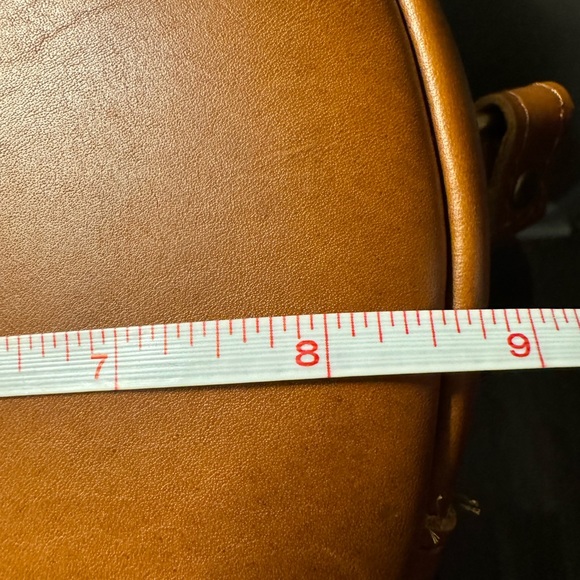 Portland Leather Tan Crossbody Bag Smooth Finish - Picture 15 of 16